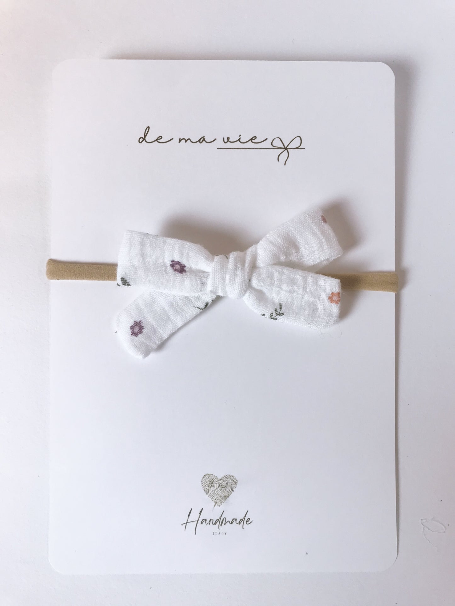 Fiocco dolce amore mussolina - Fascia