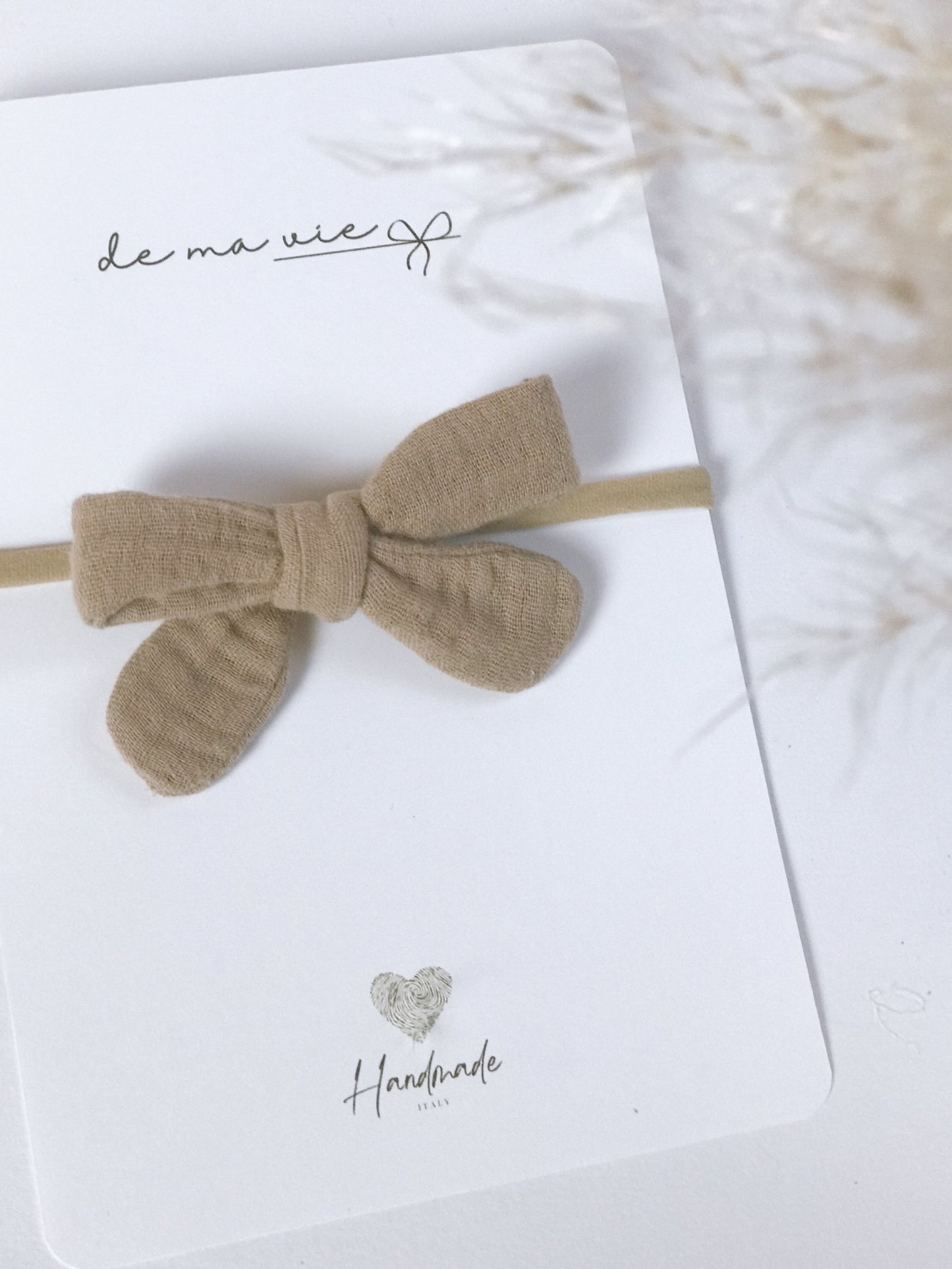 Fiocco dolce amore mussolina - Fascia