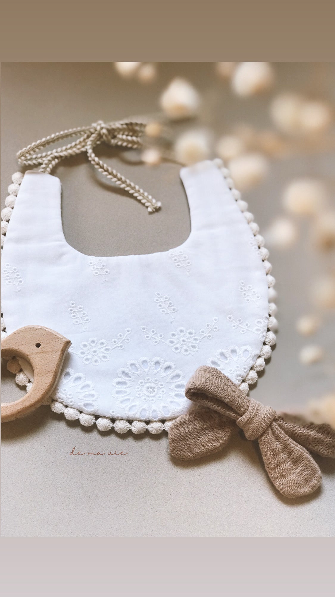 Fiocco dolce amore mussolina - Fascia